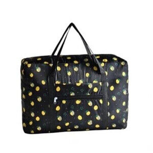 Lemon Pattern Foldable Travel Bag